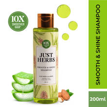 Just Herbs Silky Strength Aloevera-Wheatgerm Moisturising Shampoo