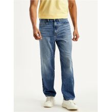 Levi's Men'S 568 Blue Relaxed Fit Mid Rise Jeans