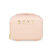 DKNY ALLORE Pink Color ABS Material Hard Medium Size Beauty Case