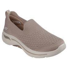 SKECHERS GO WALK ARCH FIT D Brown Slip On