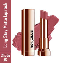 Ronzille Natural Colored Long Stay Matte Lipstick - Shade 18