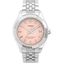 Timex Waterbury Pink Dial Women Watch -TW2V31500