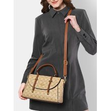 Lavie Women's Mono Beech Flap Large Satchel Handbag (L)