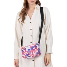 Lavie Womens Multi-Color Trixie Floral Sling Bag (M)