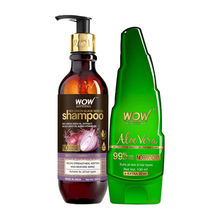 WOW Skin Science Shampoo & Aloe Vera Combo
