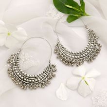 Teejh AamodSilver Oxidized Earrings for Women