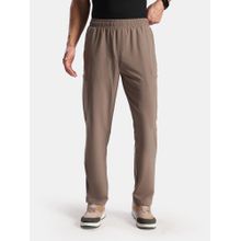 Jockey MV46 Men Recycled Microfiber Elastane Cargo Active Wear Trackpants-Dark Khaki