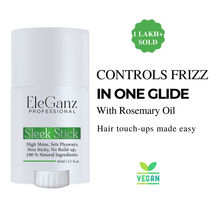 Eleganz Professional Finishing Sleek Wax Stick For Hair Styling With Beeswax, Rosemary & Castor Oil