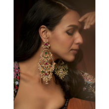 KIARA Aflaat Earrings 22KT Gold Plated