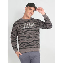 U.S. Polo Assn. Denim Co. Camouflage Brand Print Sweatshirt