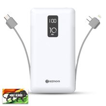 Gizmore 10000Mah Li-Polymer Powerbank Fast Charging For All Smart Phones Watches & Neckbands