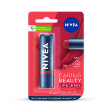Nivea Lip Caring Beauty Red Lip Balm With SPF 30
