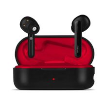 Zebronics Zeb-sound bomb S1 wireless Earbuds with 18*hrs play back time and charging case(red)