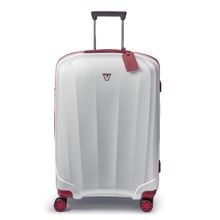 Roncato We Are Glam Rosso White Hard Trolley Bag (M)