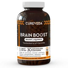 Cureveda Herbal Brain Boost For Brain & Memory Wellness