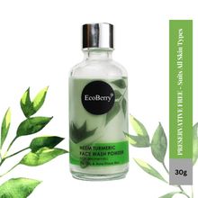 Ecoberry Neem Turmeric Face Wash Powder