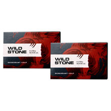 Wild Stone Ultra Sensual Deodorant Soap for Men - Pack of 2