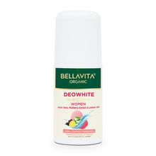 Bella Vita Organic DeoWhite Under Arm Skin Whitening Natural Roll On Deodorant Stick for Women