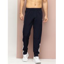 TURNFIT Navy Blue Breathable Training Trackpant with Airflow Mesh