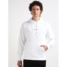 Calvin Klein Men White Color Sweatshirt