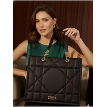 FARGO Matrix Women 15' Black Laptop Hand Bag