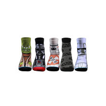Supersox Disney Star Wars Ankle Length Socks Collection for Men (Pack of 5)
