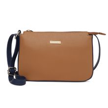 Fastrack Tan PU Sling Bag