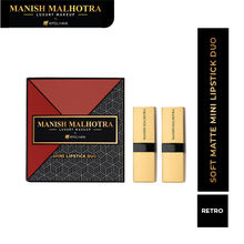 Manish Malhotra Soft Matte Mini Combo Gift Set Lipstick Set - Retro Soft