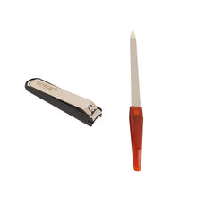 Gorgio Professional Nail Cutter With Nail Filer Combo GPCA0009 colour/Chape May Vary
