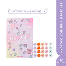 Gush Beauty Dart It Pimple Patches Work in 6-8 Hrs For Acne, Zits And Blemishes - Petal Powder
