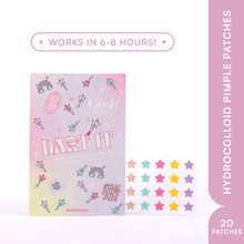 Gush Beauty Dart It Pimple Patches Work in 6-8 Hrs For Acne, Zits And Blemishes - Super Star (5 Colors)