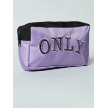 ONLY Women Solid Purple Casual Pouch