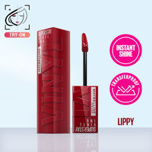 Maybelline New York Super Stay Vinyl Ink Liquid Lipstick, Instant Shine Lasts Up To 16H - 10 Lippy