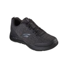 SKECHERS Men Go Walk Arch Fit - Orion Black Walking Shoes