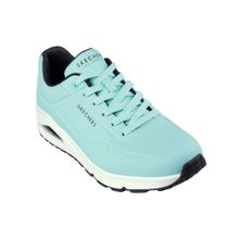 SKECHERS Men Uno - Stand On Air Turquoise Casual Sneakers