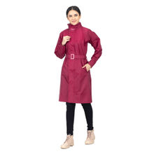 Reliable Rainwear H2O Femina - Maroon Raincoat
