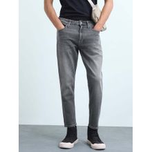 Flying Machine Men M Ankle Relaxed Ankle Fit Whiskered Jeans
