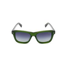 Opium Eyewear Mens Blue Tac Lenses Green Frame Wayfarer Sunglasses
