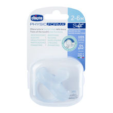 Chicco Physio Soft Silicone Blue Soother (2-6M)
