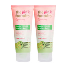 The Pink Foundry Salicylic Acid Acne Face Wash - Pack Of 2
