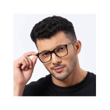 Shisen Fox Unisex Kimyou Lightweight Brown Optical Eyeglass Frame (52)