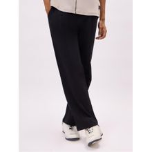Bombay High Black Straight Fit Trouser For Men