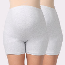 Morph Maternity Pack Of 2 Maternity Under Shorts - Grey