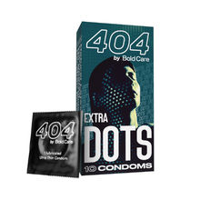Bold Care 404 Extra Dots Condoms (Pack of 10)