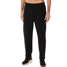 ASICS Black Mens Heavy Weight Knit Straight Track Pant