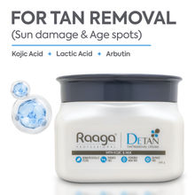 Raaga Professional De Tan Removal Creme With Kojic & Milk(500 gm)