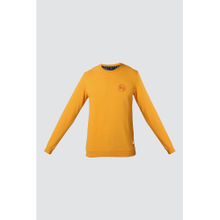 Peter England Jeans Yellow Sweatshirt