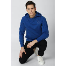 Peter England Men Blue Sweatshirt