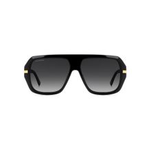 Dsquared Men 100% UV Protection Rectangle Full Rim Grey Lens Sunglasses (59)