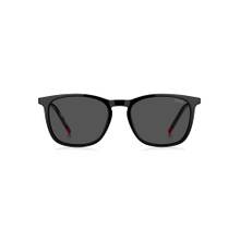 Hugo Men 100% UV Protection Rectangle Full Rim Grey Lens Sunglasses (53)